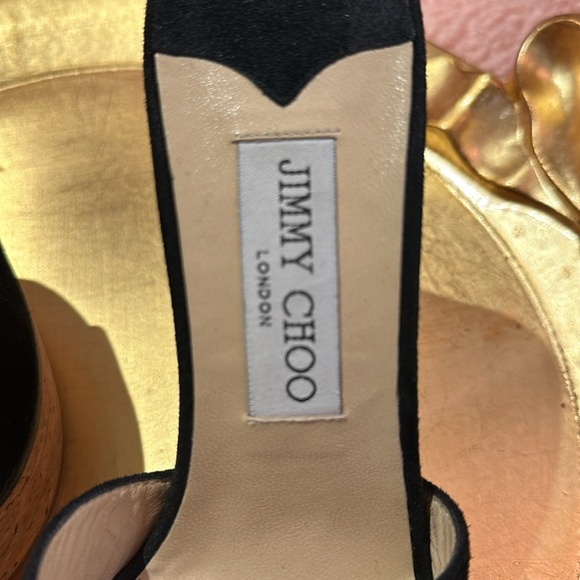 NEW Jimmy Choo suede platforms - Picture 6 of 7